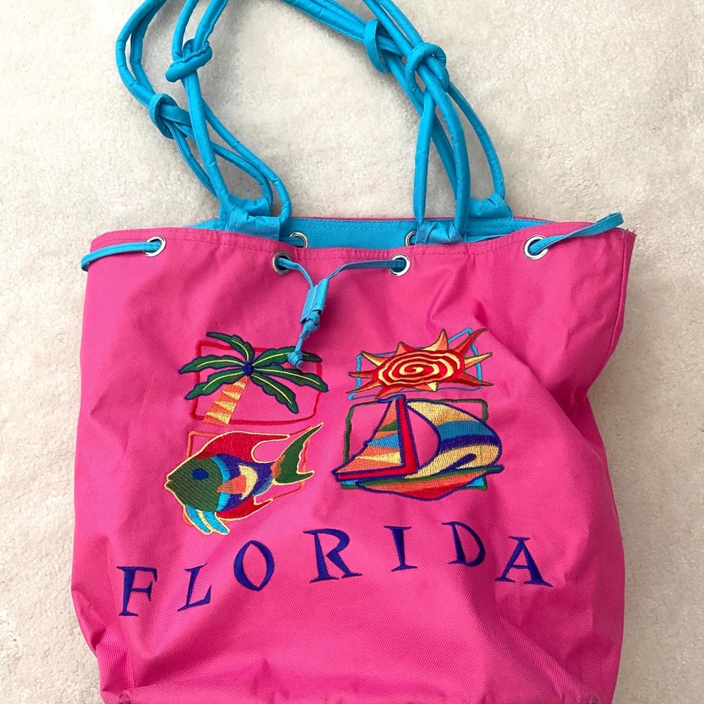 Florida Canvas Tote Bag